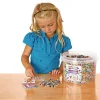 Colorations® Regular Fuse Beads & 6 Pegboards in a Bucket - 22,000 Beads
