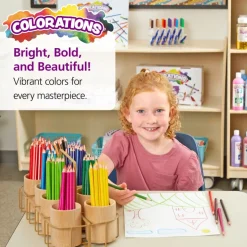 Colorations® Regular Size Colored Pencils Value Pack - Set of 240