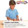 Colorations® Regular Wood Craft Sticks - 1000 Pieces