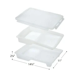 Colorations® Re-useable Paint Tray with Liner and Lid, 1pc