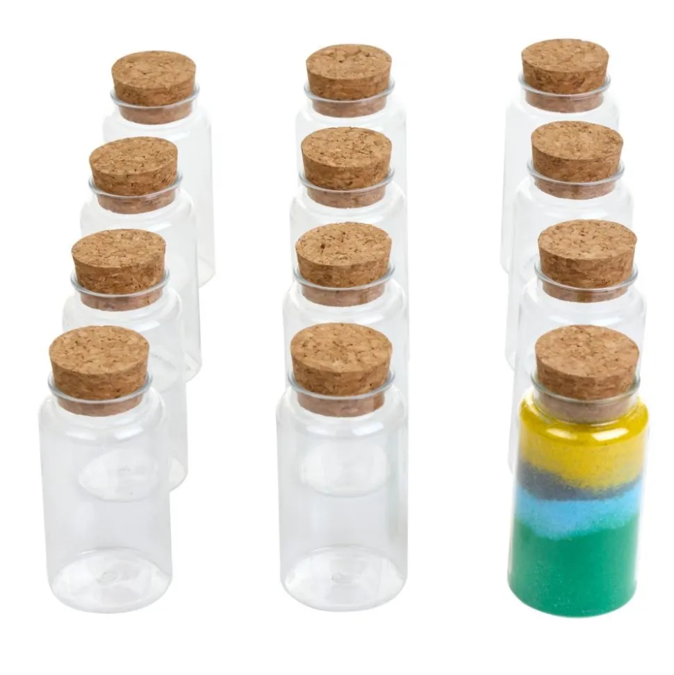 Colorations® Sand Art Bottles - Set of 48