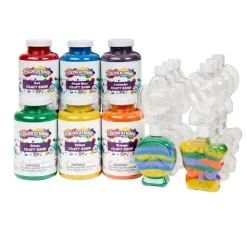 Colorations® Sand Art Kit- 24 Assorted Craft Bottles, 6 Sand Colors