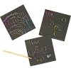 Colorations Scratch Art Kit - 125 Notes & 2 Styluses