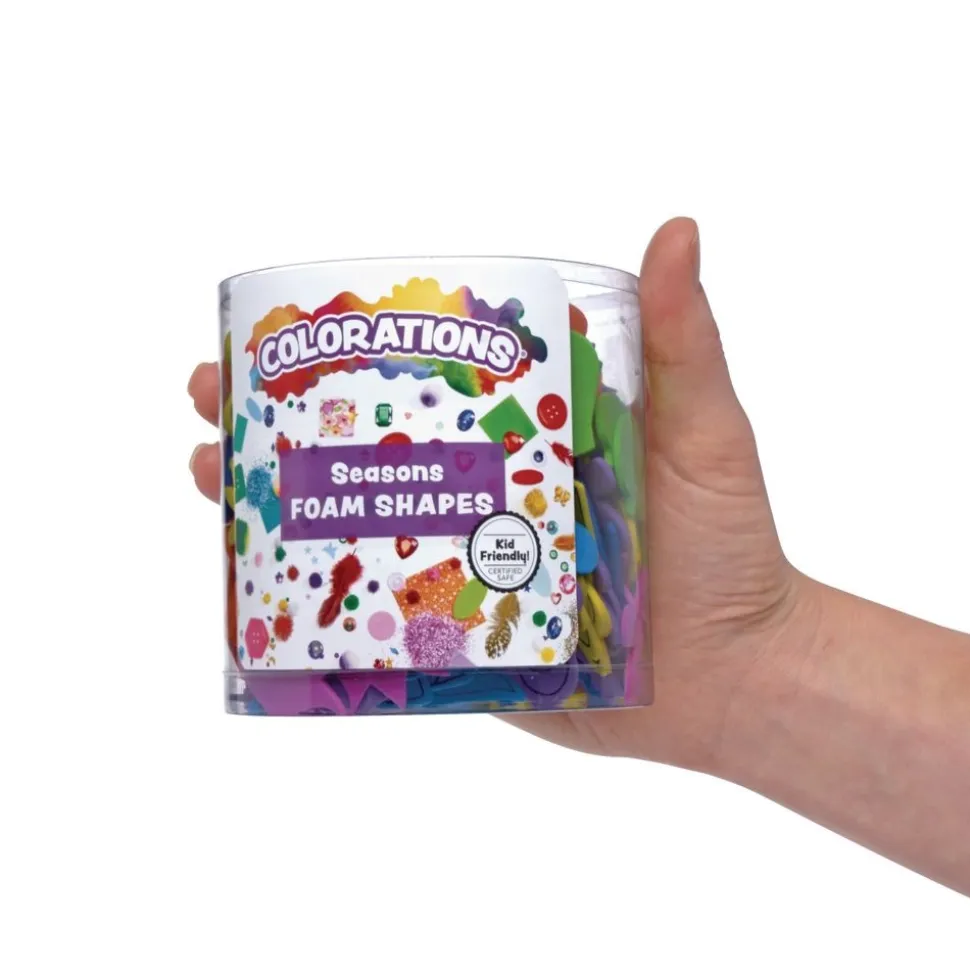 Colorations® Seasons Foam Shapes - Set of 4 Buckets