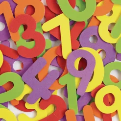 Colorations® Self Adhesive Foam Assorted Letters, Numbers & Shapes,179 Pieces
