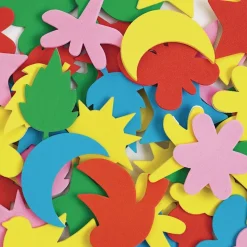 Colorations® Self Adhesive Foam Assorted Letters, Numbers & Shapes,179 Pieces