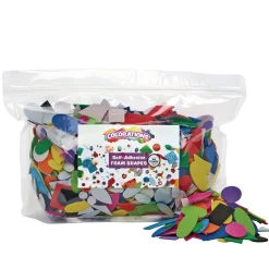 Colorations® Self-Adhesive Foam Shapes - Set of 1,000