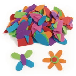 Colorations® Self-Adhesive Foam Shapes - Set of 1,000