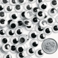 Colorations® Self-Adhesive Wiggly Eyes - 1,000 Pieces