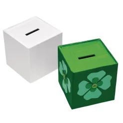 Colorations® Shamrock Savings Bank Art - Makes 12 Crafts