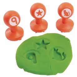 Colorations® Shapes & Numbers Dough Stampers - Set of 26