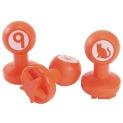 Colorations® Shapes & Numbers Dough Stampers - Set of 26