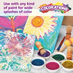 Colorations® Shaving Paint Brushes - Set of 6
