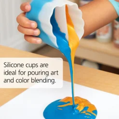 Colorations® Silicone Mixing Cups - Set of 4