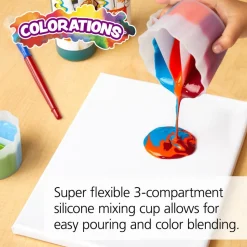 Colorations® Silicone Mixing Cups - Set of 4