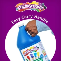 Colorations® Simply Washable Tempera Paint Gallon - 6 Colors