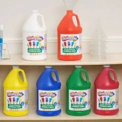 Colorations® Simply Washable Tempera Paint Gallon - 6 Colors