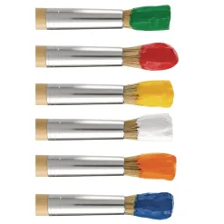 Colorations® Simply Washable Tempera Paint Gallon & Roll Set - 6 Colors
