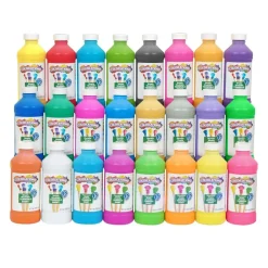 Colorations® Simply Washable Tempera 8 oz. - Set of 24