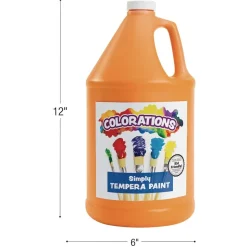 Colorations® Simply Washable Tempera Paint - Gallons, Set of 12
