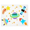 Colorations® Space Stencil Set - Set of 12