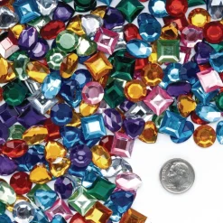 Colorations® Sparkly Self-Stick Gem Jar - 900 Pieces