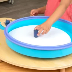 Colorations® Spin Art Station & Fluorescent Tempera Paint Kit