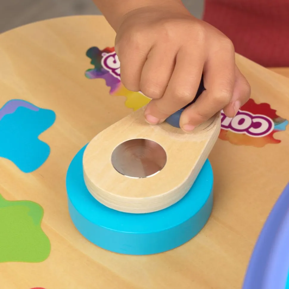 Colorations® Spin Art Station & Fluorescent Tempera Paint Kit