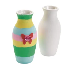 Colorations® Spring Blossom Mini Vases - Makes 12 Craft Kits