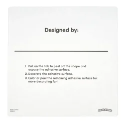 Colorations® Stick-N-Create™ Toddler Art Boards- Set of 12