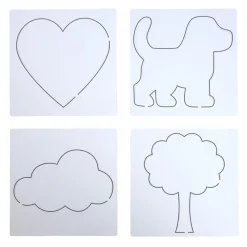 Colorations® Stick-N-Create™ Toddler Art Boards- Set of 12