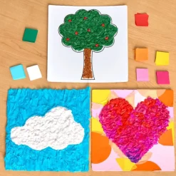 Colorations® Stick-N-Create™ Toddler Art Boards- Set of 12