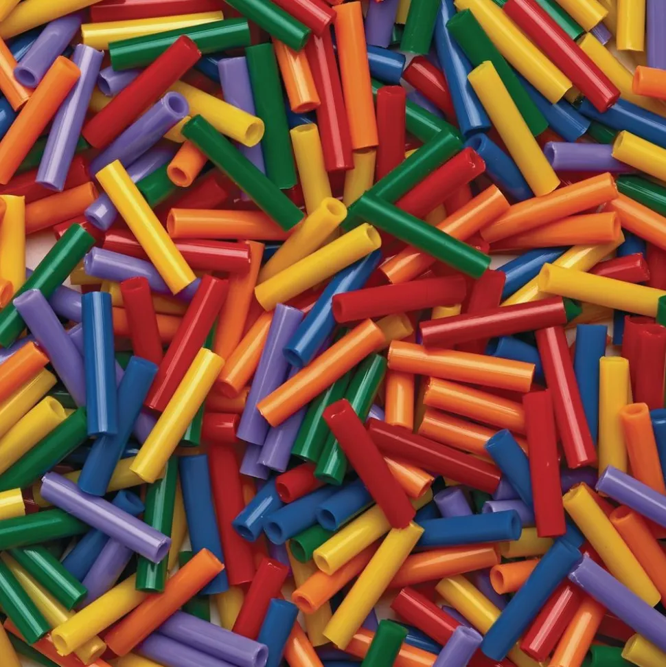 Colorations® Stringing Straw Beads - 1 lb.