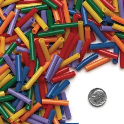 Colorations® Stringing Straw Beads - 1 lb.