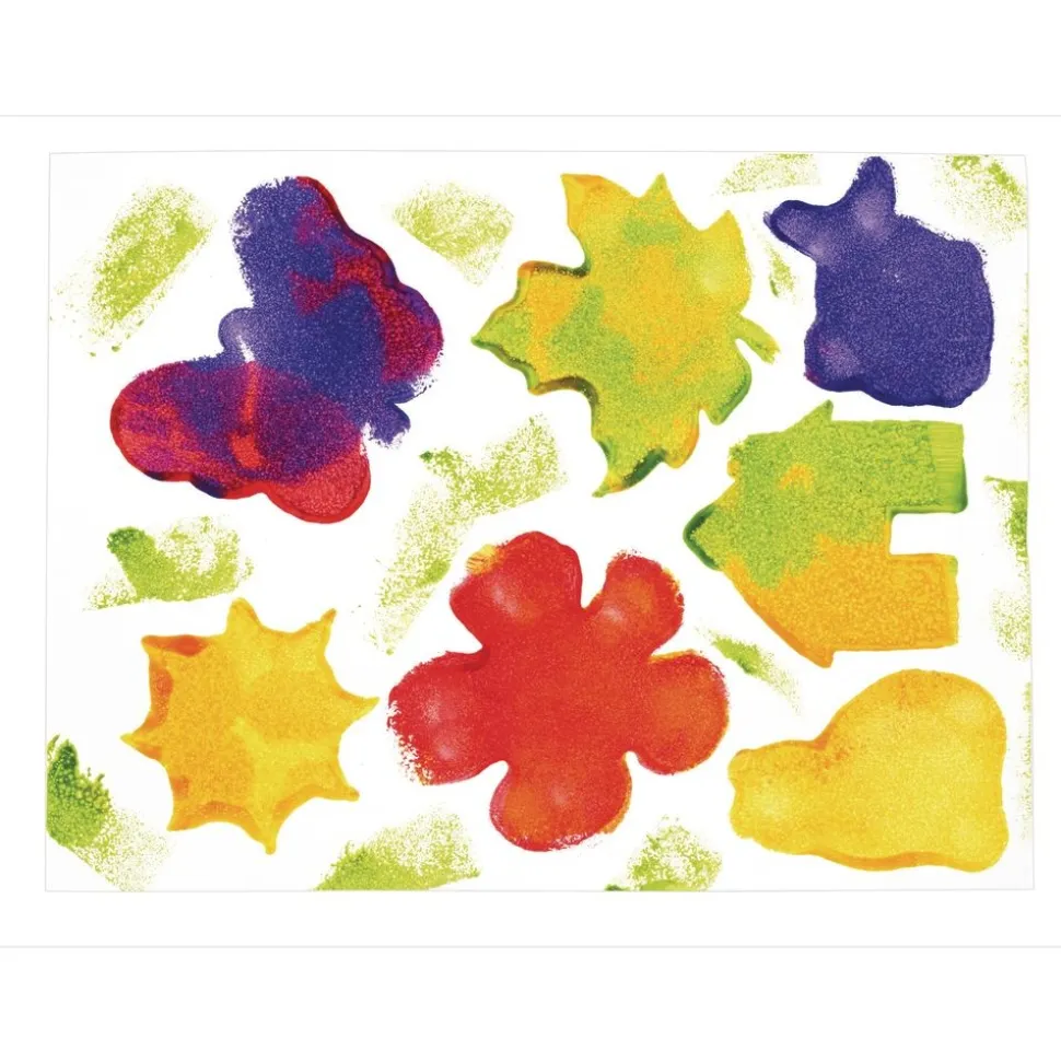 Colorations® Stumpy Sponge Stampers - Set of 12