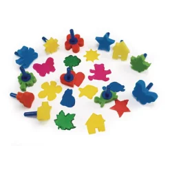Colorations® Stumpy Sponge Stampers - Set of 12