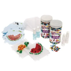 Colorations® Summer Creative Fuse Beads Craft Kit - Makes 12 Crafts