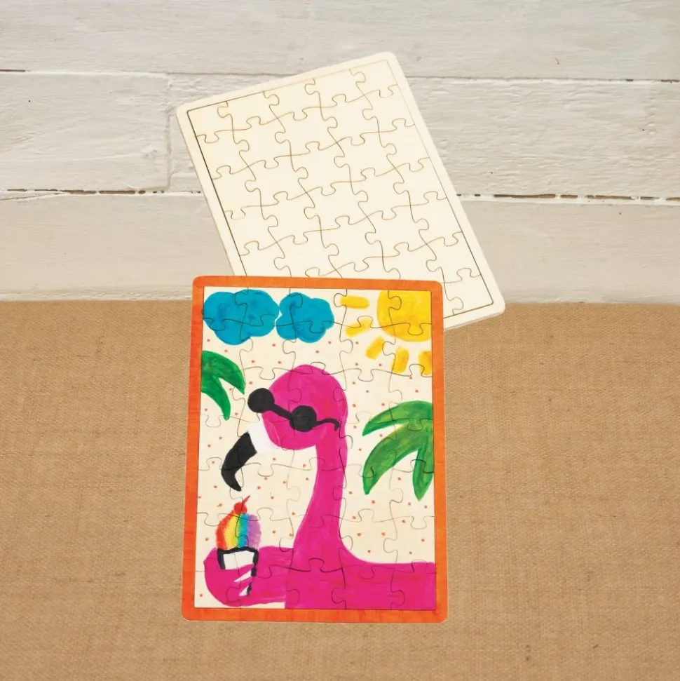 Colorations® Summer Creative Learning Puzzle Craft Kit - Makes 6 Crafts