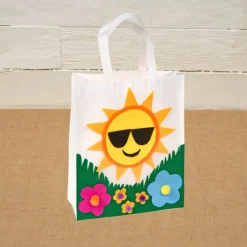 Colorations® Summer Style Tote Craft Kit - Makes 12 Crafts
