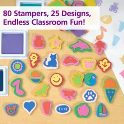 Colorations® Super Stamper Mega Pack - 80 Pieces
