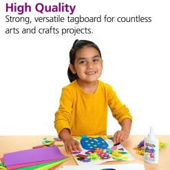 Colorations® Tagboard - 9" x 12", White
