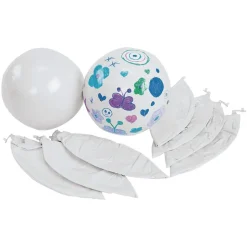 Colorations® 4th of July Kick-Off Celebration Beach Ball Craft Kit - Makes 12 Crafts
