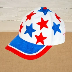 Colorations® 4th of July Star-Spangled Cap Craft Kit - Makes 12 Crafts