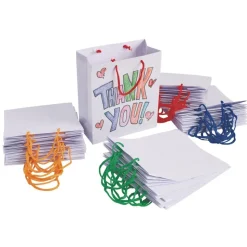 Colorations® 4th of July Stars & Stripes Gift Bag Craft Kit - Makes 24 Crafts