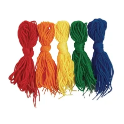 Colorations® Ultra-Thin, Easy-Thread, Tipped Lacing Yarn - 100 Pieces