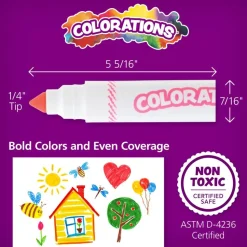 Colorations® Washable Chubby Marker Smart Value Pack - Set of 300