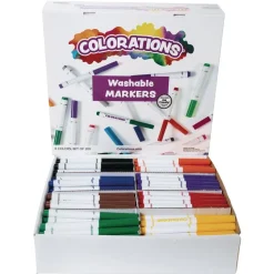 Colorations® Washable Classic Markers Classroom Value Pack Set of 200