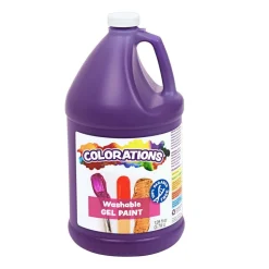 Colorations® Washable Gel Paint Gallon, Purple