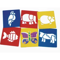 Colorations® Washable Plastic Stencils Mega Set