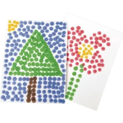 Colorations® Washable Primary Dabber Dots - Set of 8